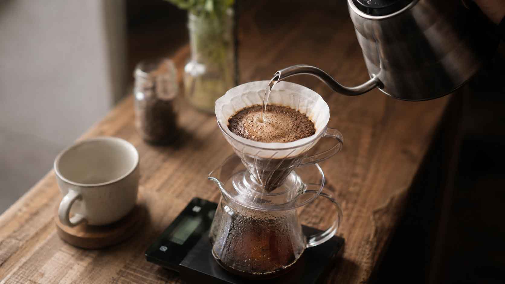 Método de filtro para café de especialidad